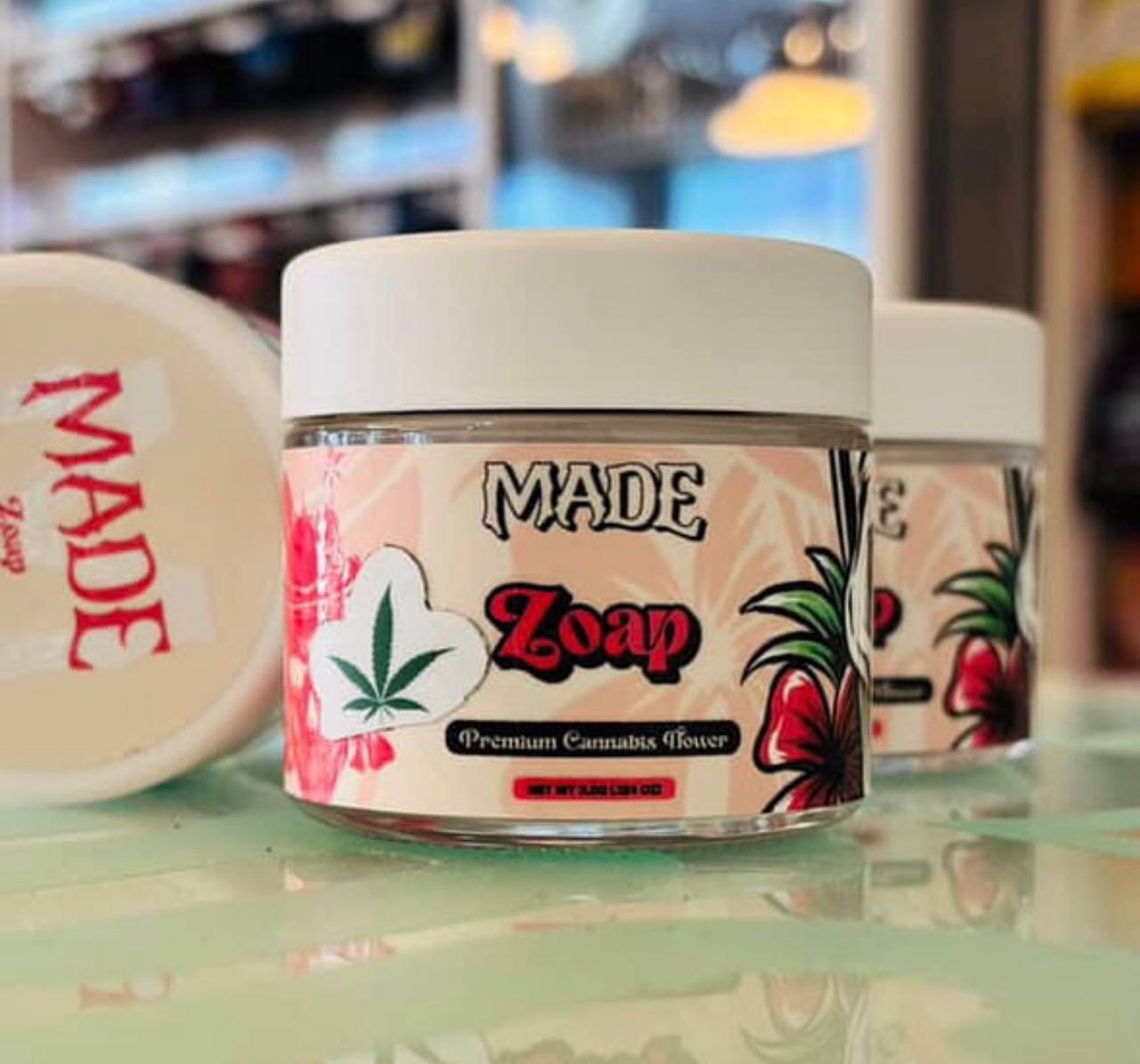 MADE PREMIUM CANNABIS FLOWER ZOAP MADE PREMIUM CANNABIS FLOWER ZOAP