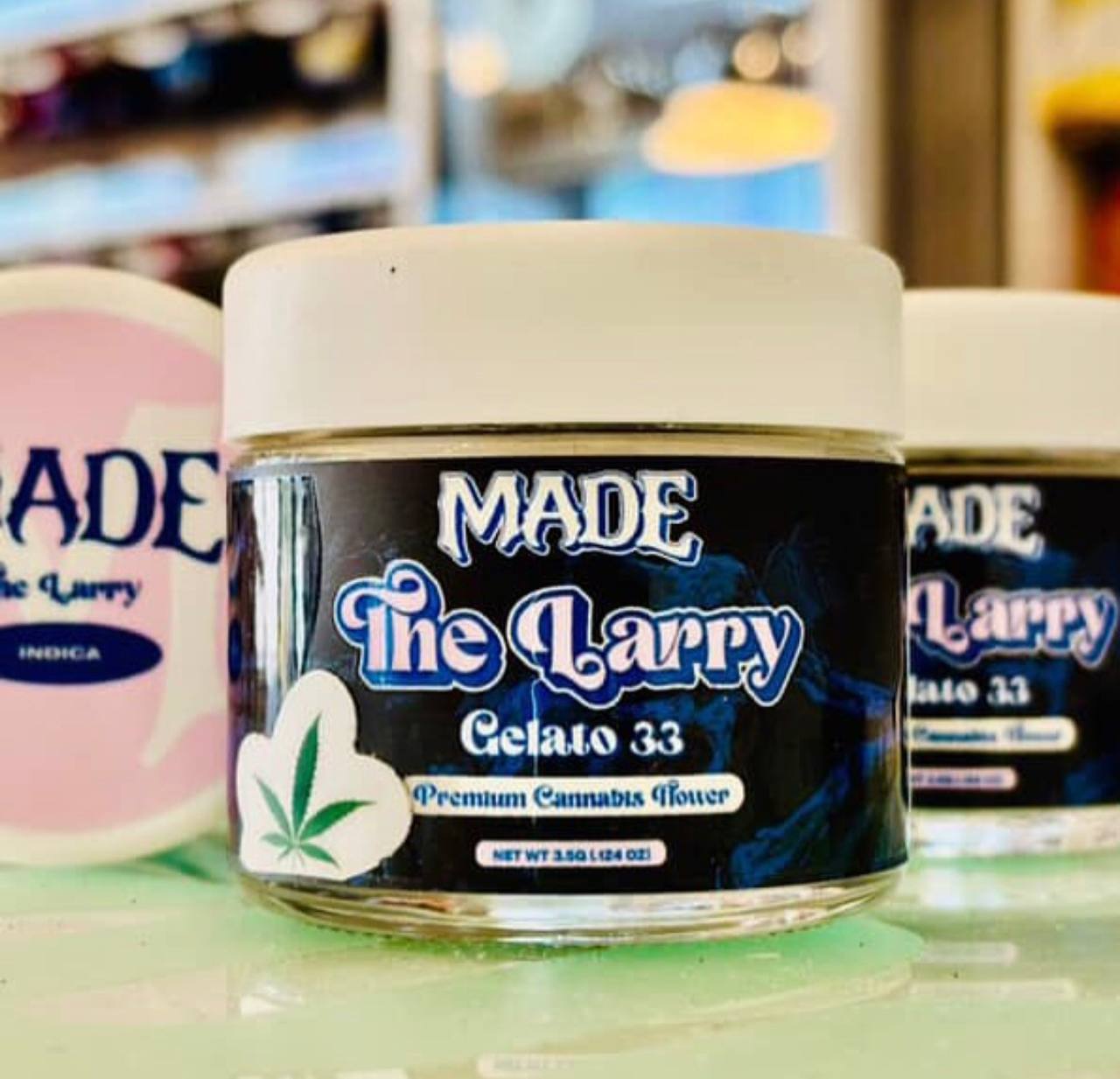 MADE PREMIUM CANNABIS FLOWER THE LARRY GELATO MADE PREMIUM CANNABIS FLOWER THE LARRY GELATO